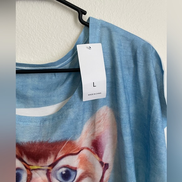 Cute Kitten In Mug Graphic T - Picture 4 of 9